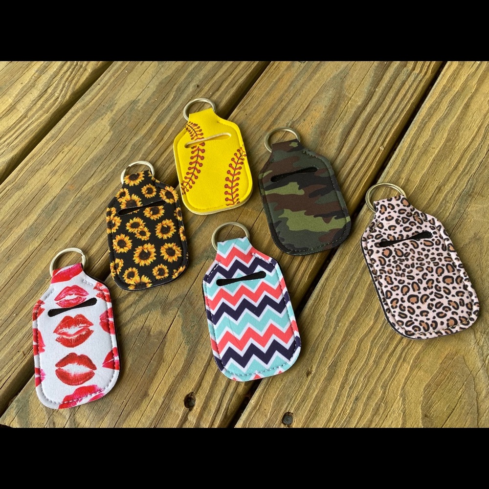 Hand Sanitizer Key Ring